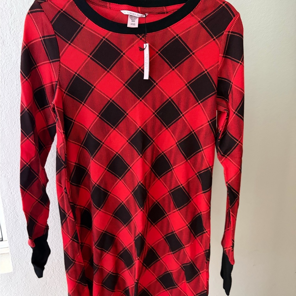 Victoria's Secret Red and Black sleeping dress